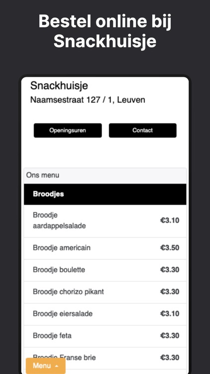Snackhuisje