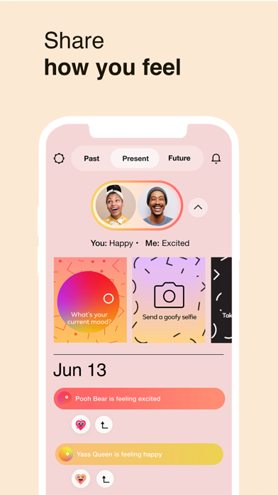 Tuned - a new app for couples screenshot 2