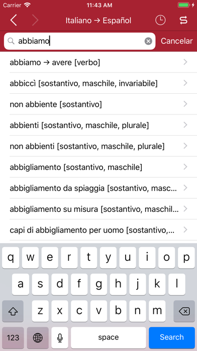 How to cancel & delete Spanish-Italian Dictionary from Accio from iphone & ipad 4