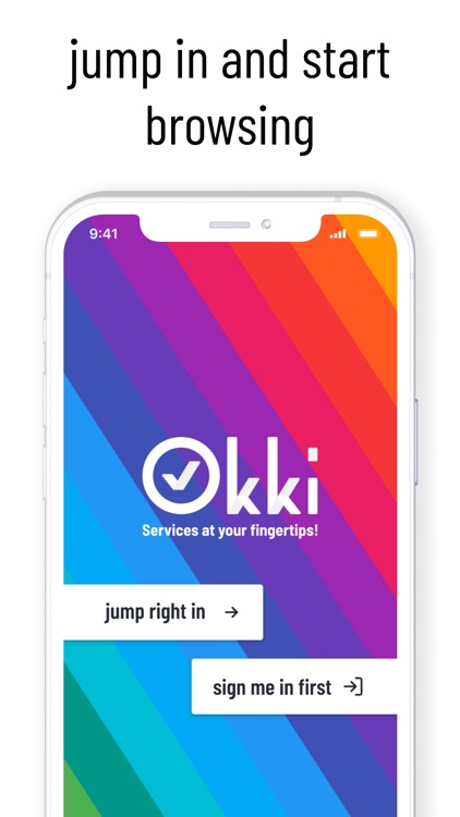 Okki - Find services near you