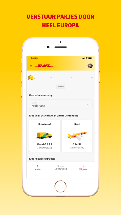 Mijn DHL app screenshot 6 by DHL PARCEL - appdatabase.net