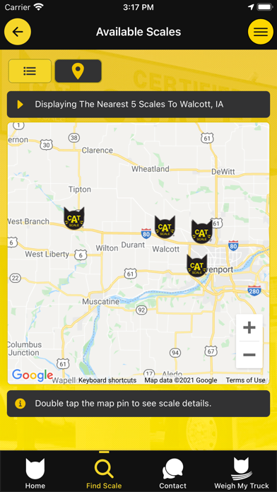 CAT Scale Locator screenshot 4
