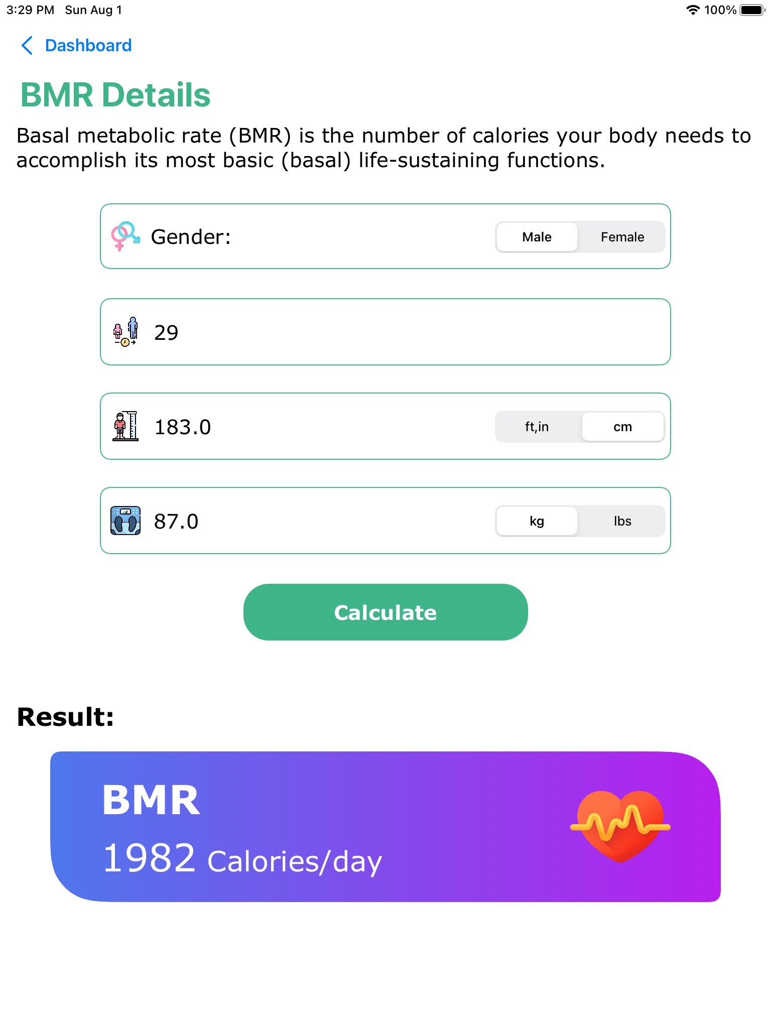 My Health! - Fitness Tracker screenshot 3