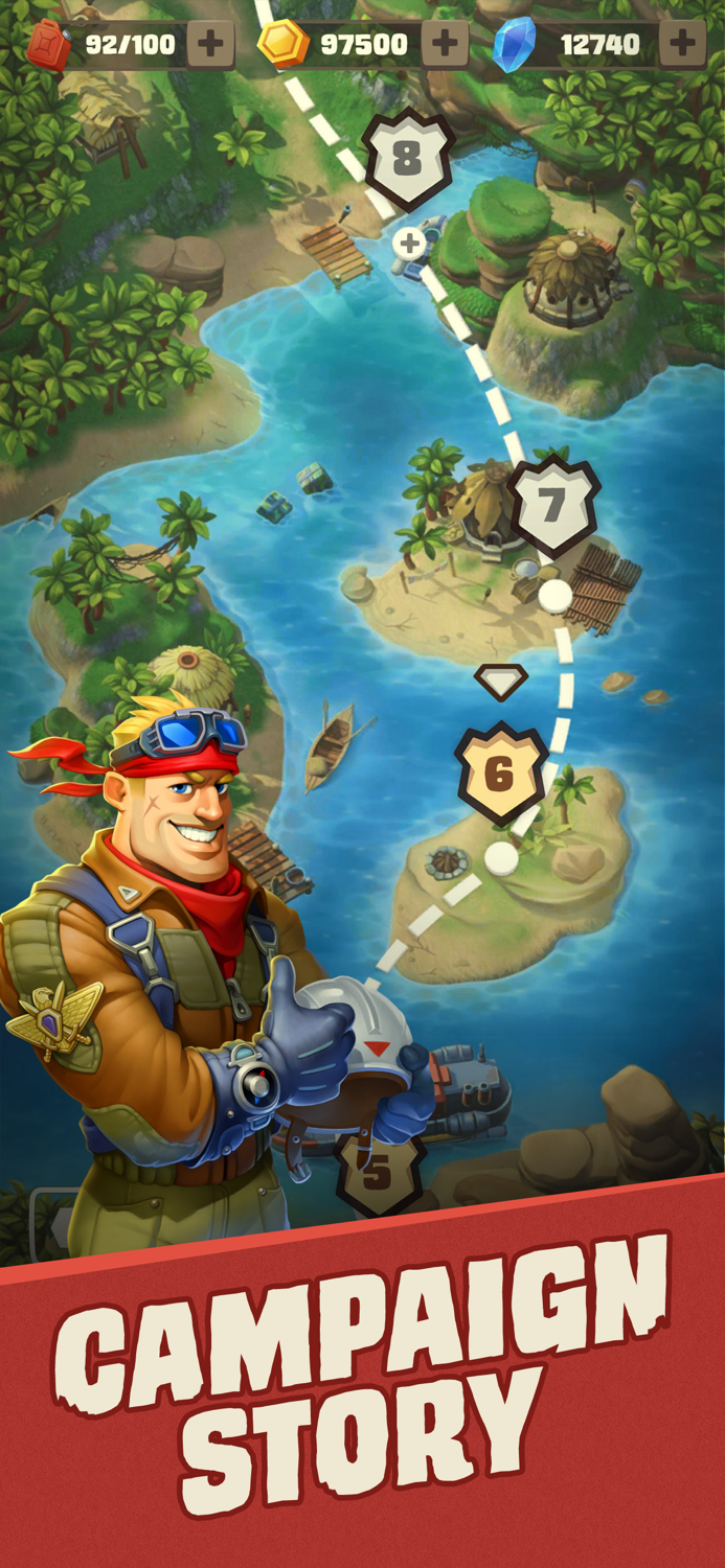 Sky Patrol — Airplane Scroller