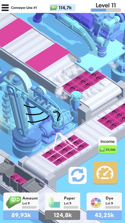 Idle Money Factory Tycoon Game screenshot-4