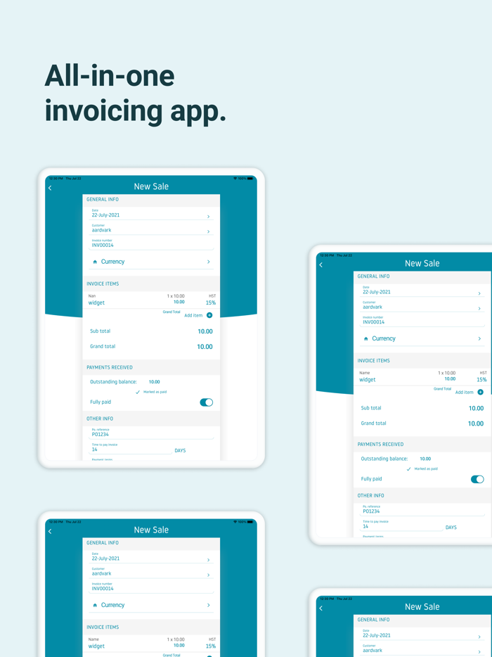 Easy Invoice Maker Pro