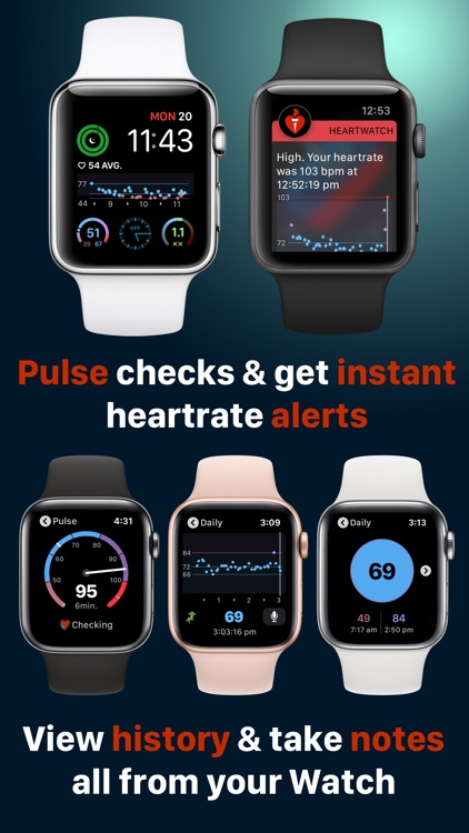 HeartWatch: Heart Rate Monitor screenshot-4
