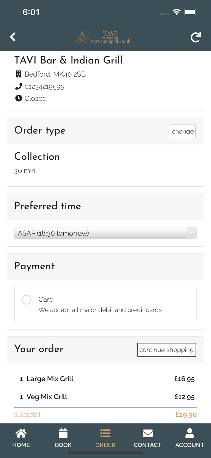 TAVI Bar  Indian Grill