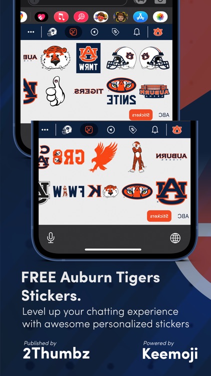 Auburn Tigers Keyboard