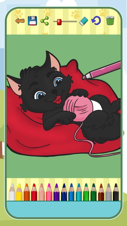 Coloring cats and kittens screenshot-4