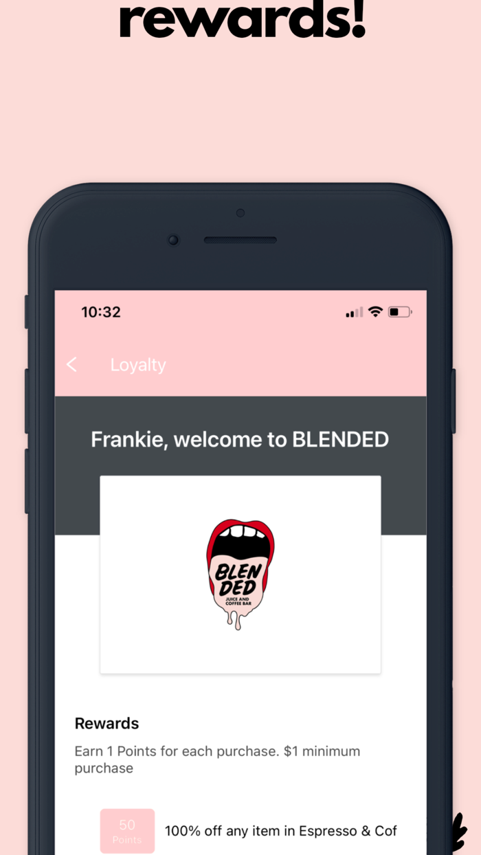 Blended Juice and Coffee