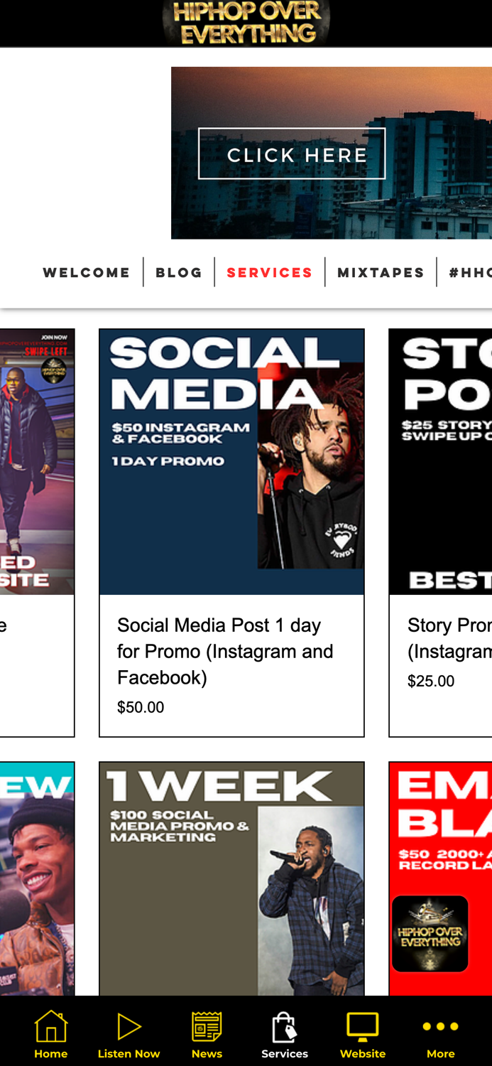 HipHop Over Everything App