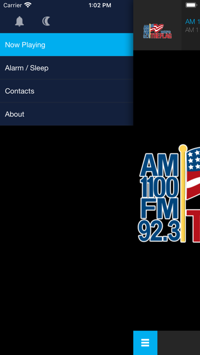 AM 1100/FM 92.3 The Flag WZFG screenshot 2
