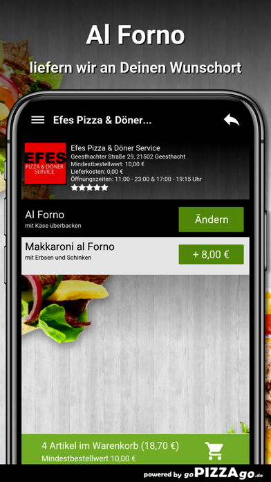 Efes Pizza & Döner Service screenshot 6