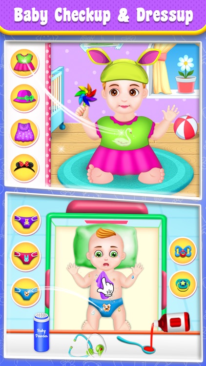 Pregnant Mom BabySitter Game screenshot-3