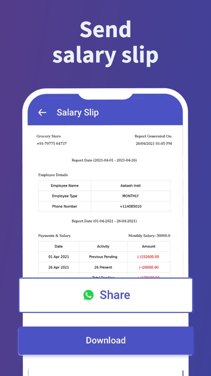 Pagarkhata Manage Staff & Pay screenshot-5