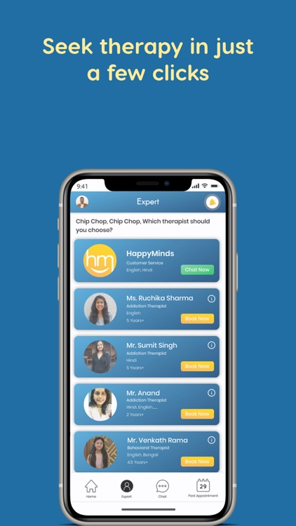 Happy Minds - Seek Therapy screenshot-4