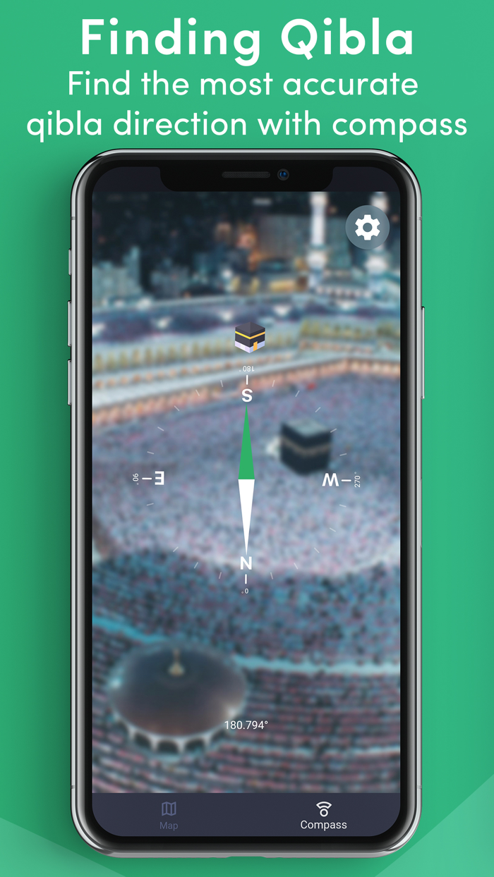 Qibla Finder  Qibla Compass