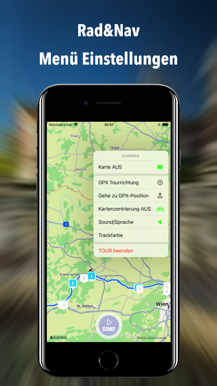 RadNav Radset DONAU-Radweg 2