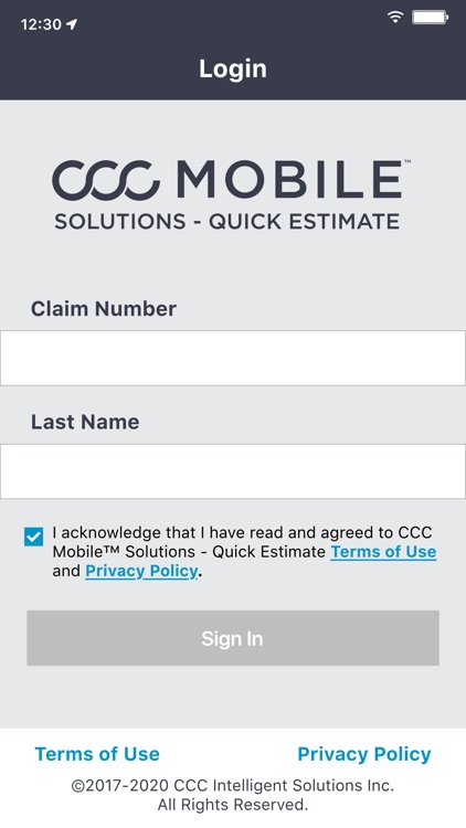 CCC Mobile™ - Quick Estimate