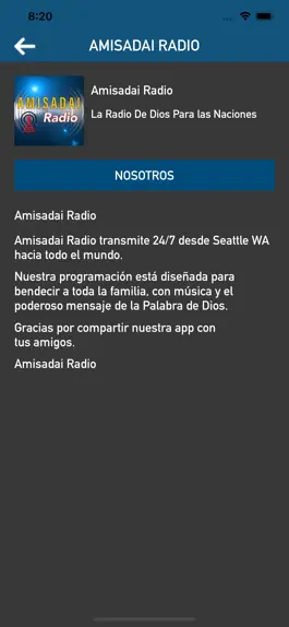 Game screenshot Amisadai Radio apk