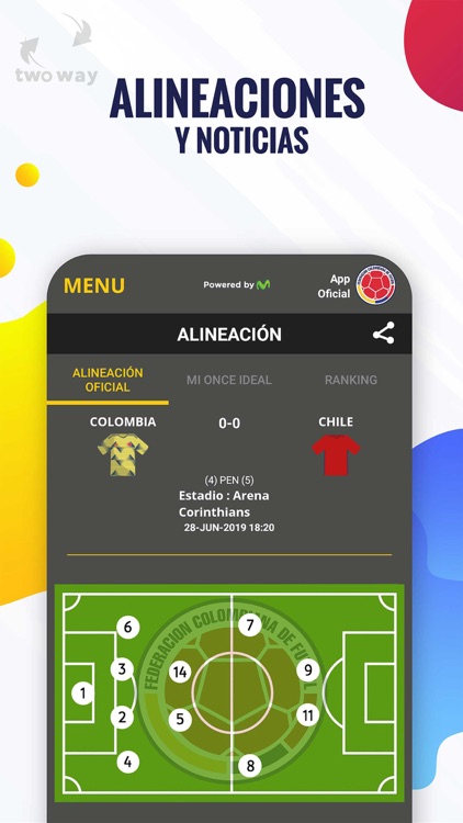 Seleccion Colombia Oficial