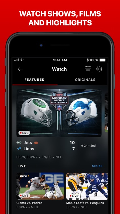 ESPN: Live Sports & Scores screenshot-5