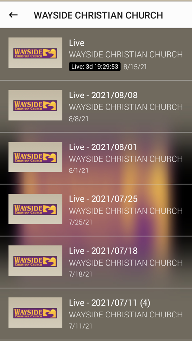 Wayside Christian Church screenshot 2