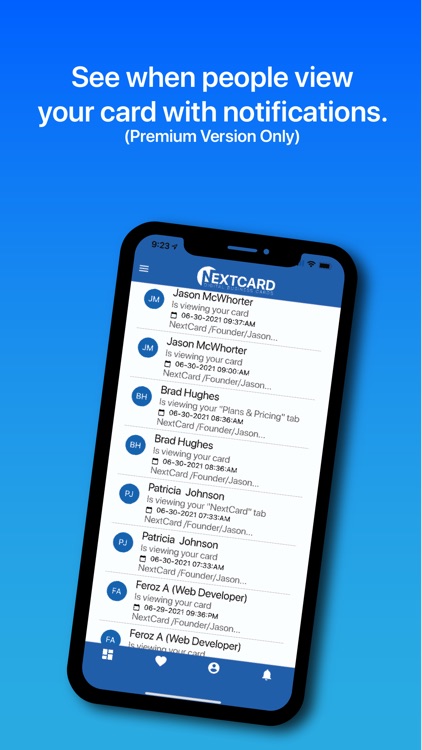 NextCard Digital Business Card