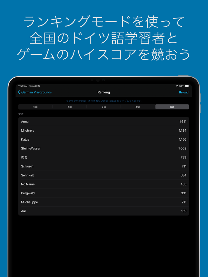 ドイツ語学習 - German Playgrounds