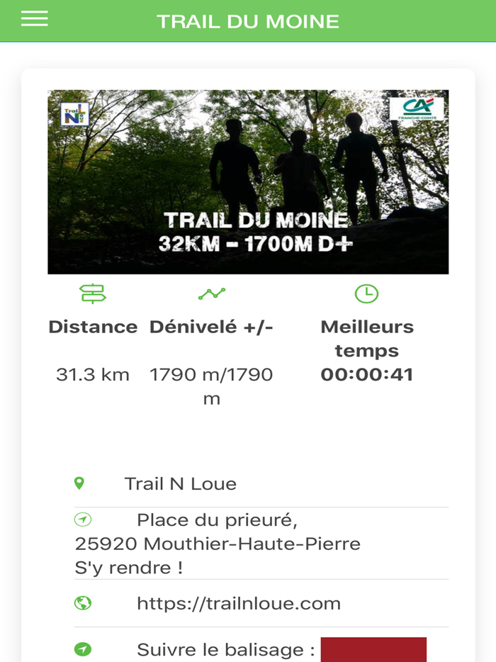 Trail Aventures Chrono