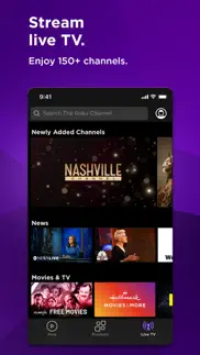 roku channel: movies & live tv iphone screenshot 3