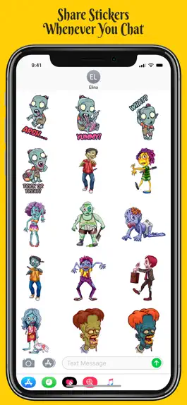 Game screenshot Zombie Survival Stickers apk