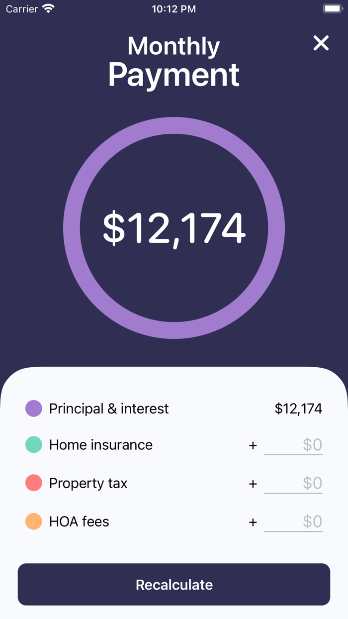 Mortgage Calculator Estate