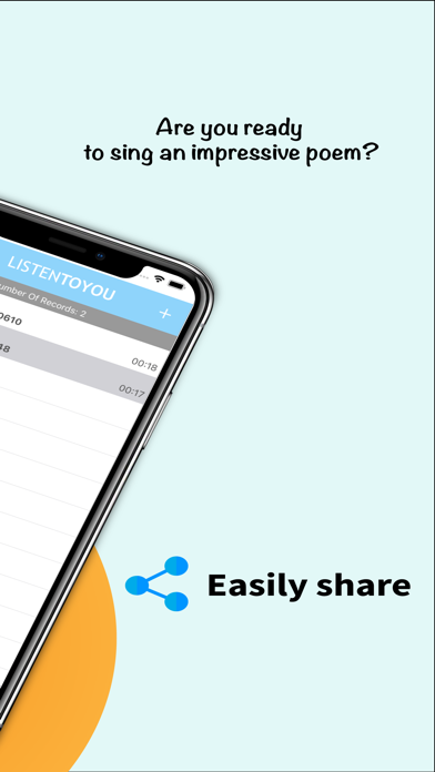 ListenToYou: Voice recording screenshot 2