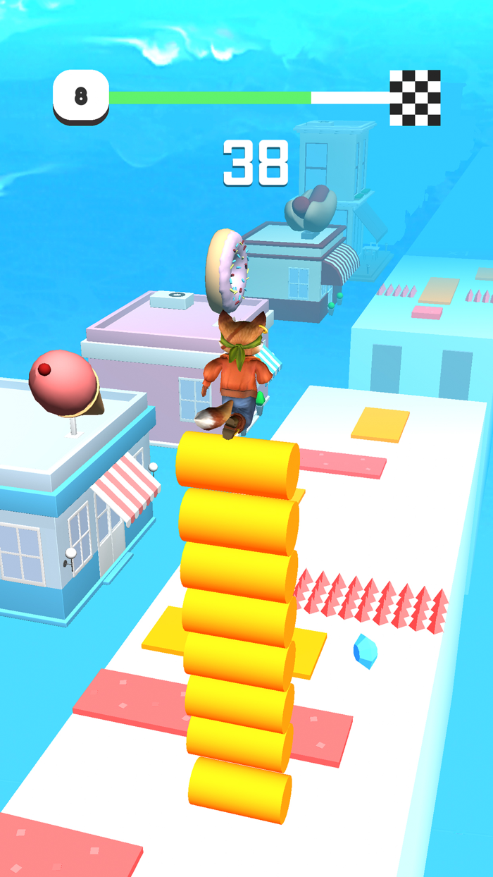 Crash Fox - Skate Runner