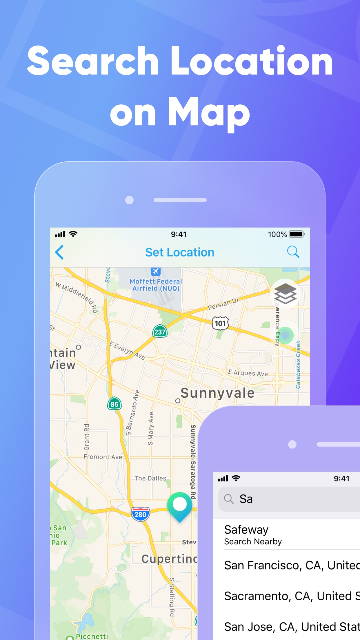 Screenshot do app PhotoMapper: Editor GPS EXIF