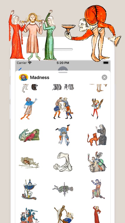 Medieval Madness Stickers screenshot-3