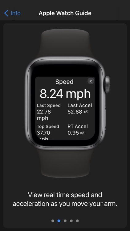 Arm Speed Analyzer for Watch screenshot-7