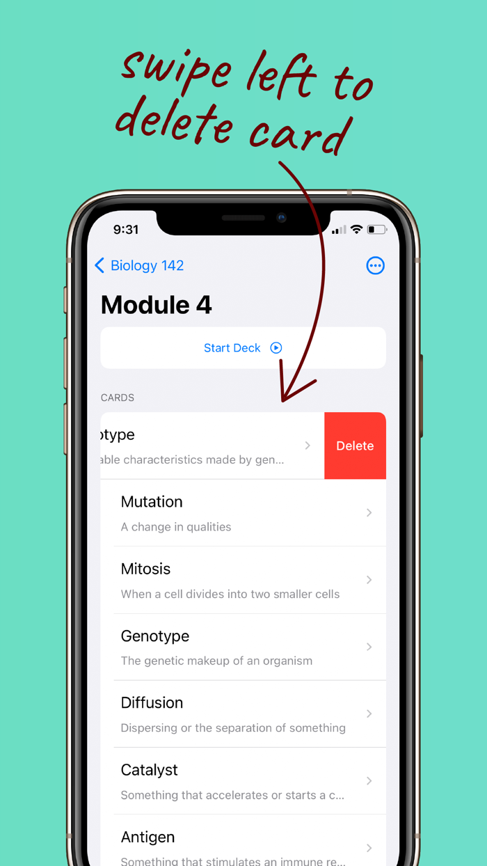 Simple Flashcards for Learning