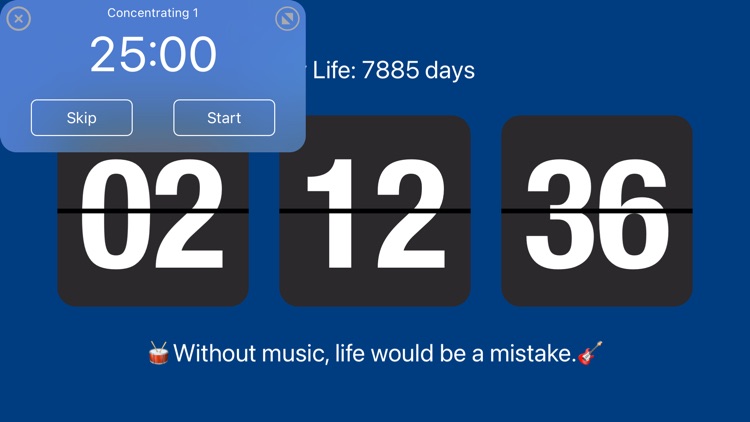 AClock - Pomodoro and timer