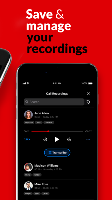 How to cancel & delete Call Recorder & Voice Memo from iphone & ipad 3