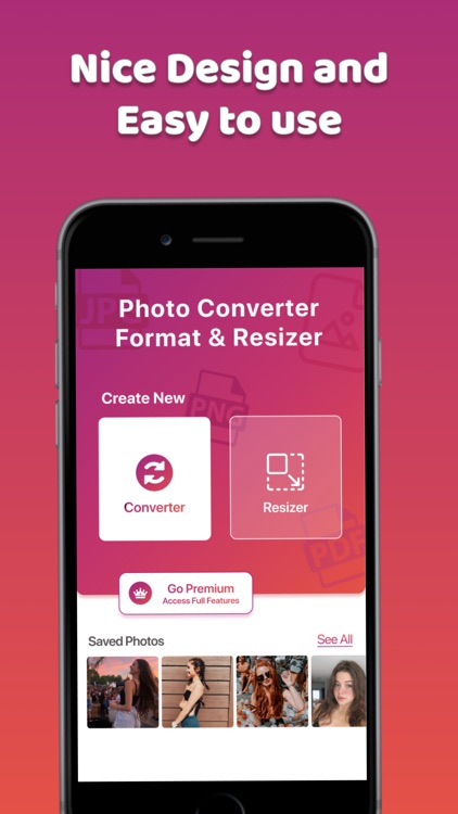 Photos Convert Format & Resize