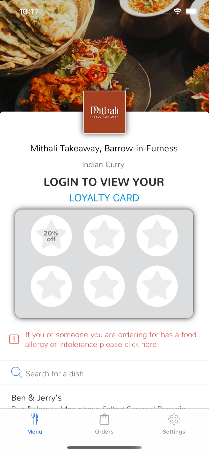 Mithali Takeaway, Barrow-in-