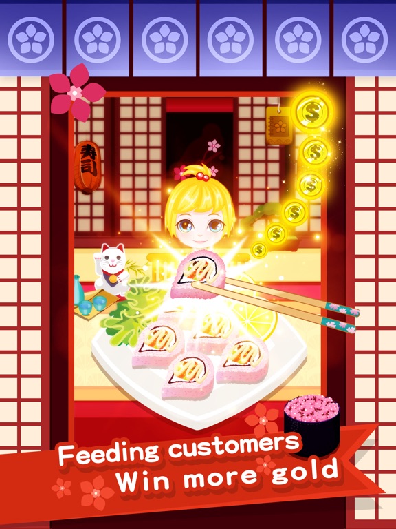 Sushi Bar Frenzy-cooking games screenshot 3