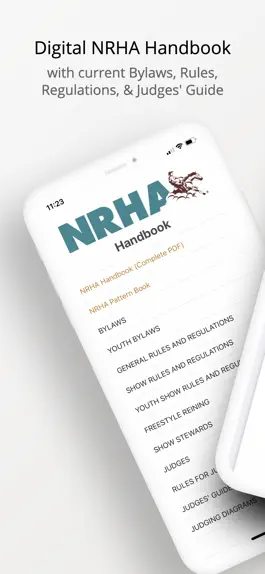 Game screenshot NRHA Handbook mod apk