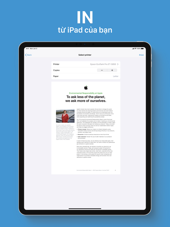 Smart Printer App for AirPrint