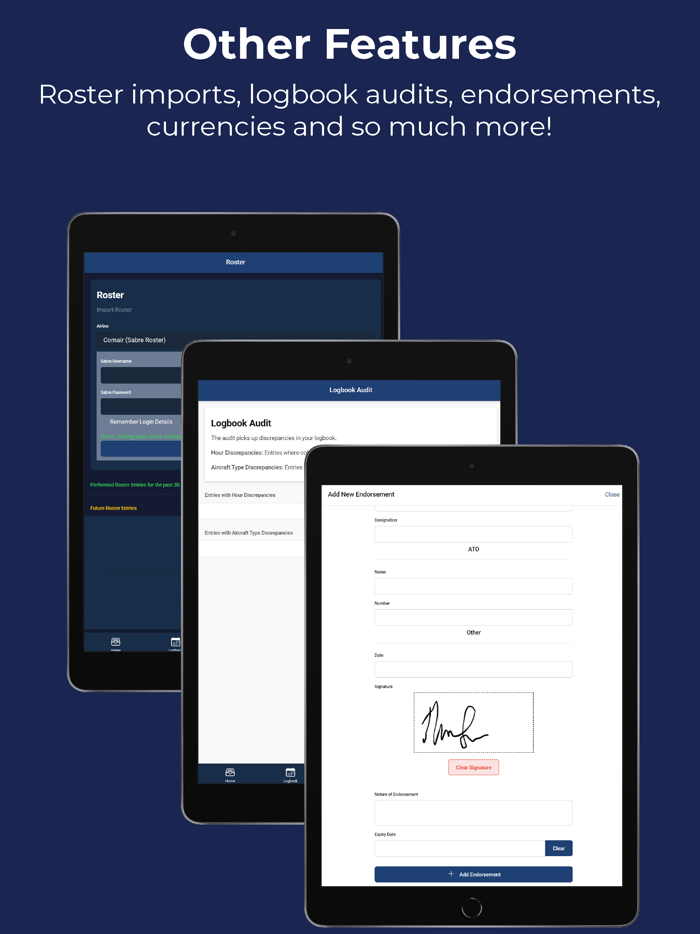 Pilott Electronic Logbook