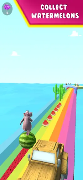 Game screenshot Hippo Run 3D mod apk