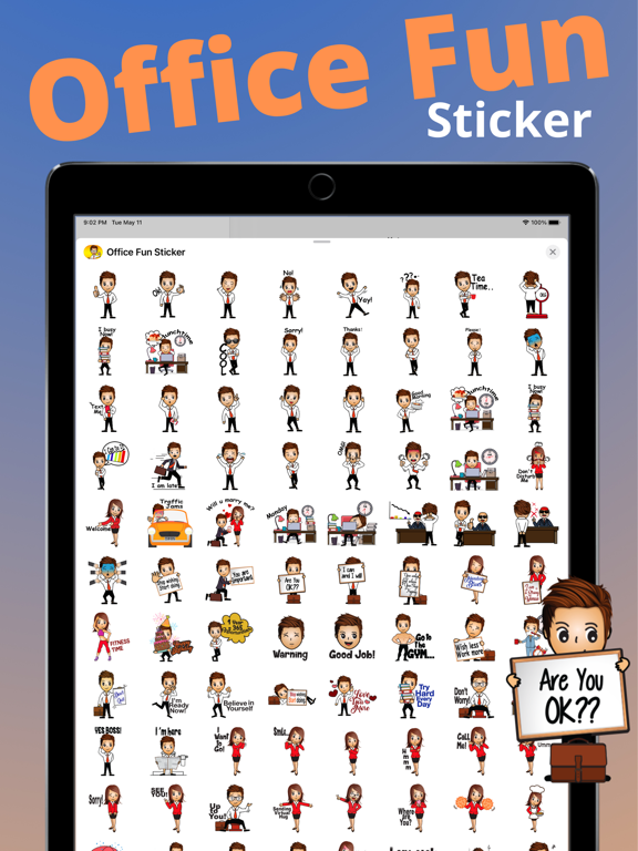 Office Fun Sticker screenshot 3